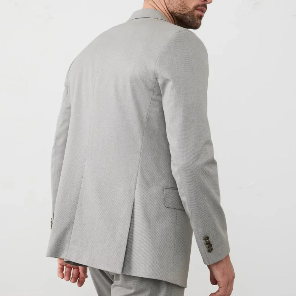 Banana Republic Taupe Tailored-Fit Textured Suit Jacket, 42S, Taupe, NWT